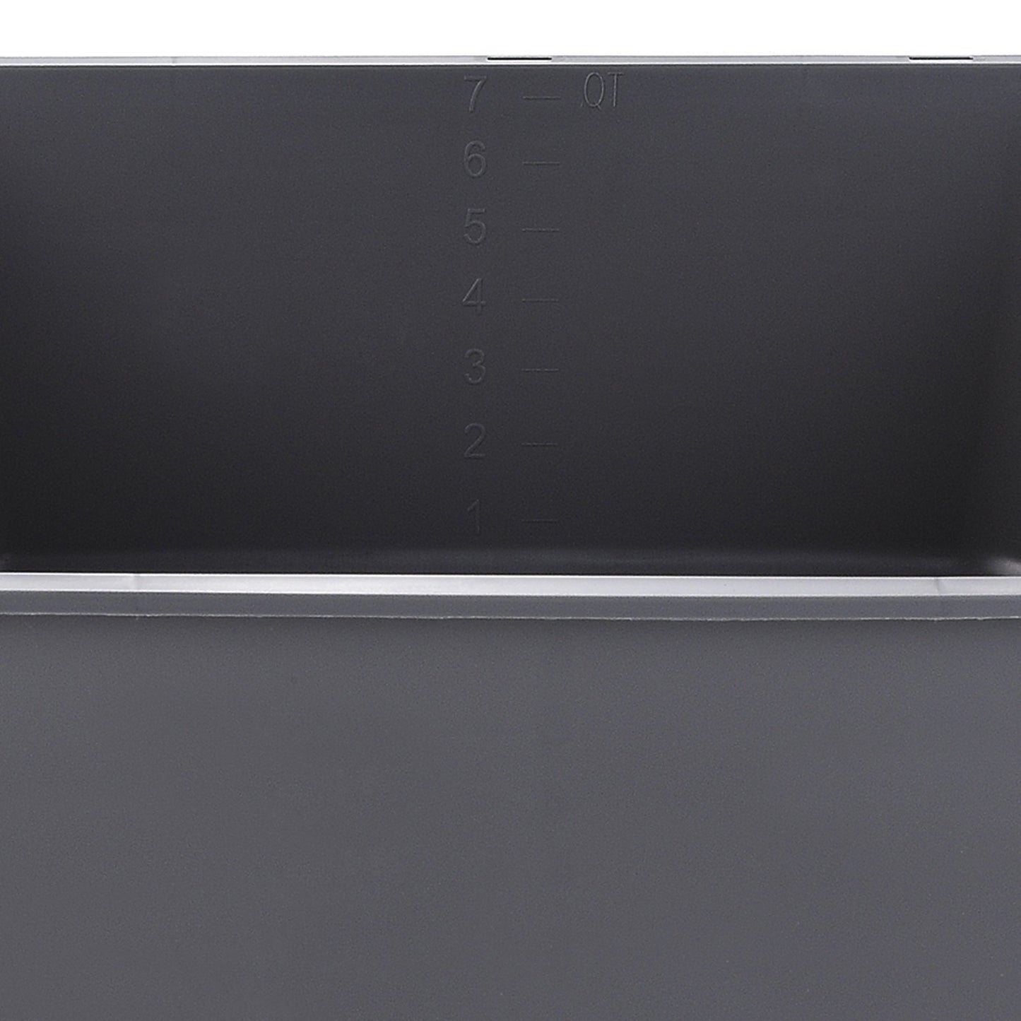 BASIN, WASH GRAPHITE RECTANGLE7QT
