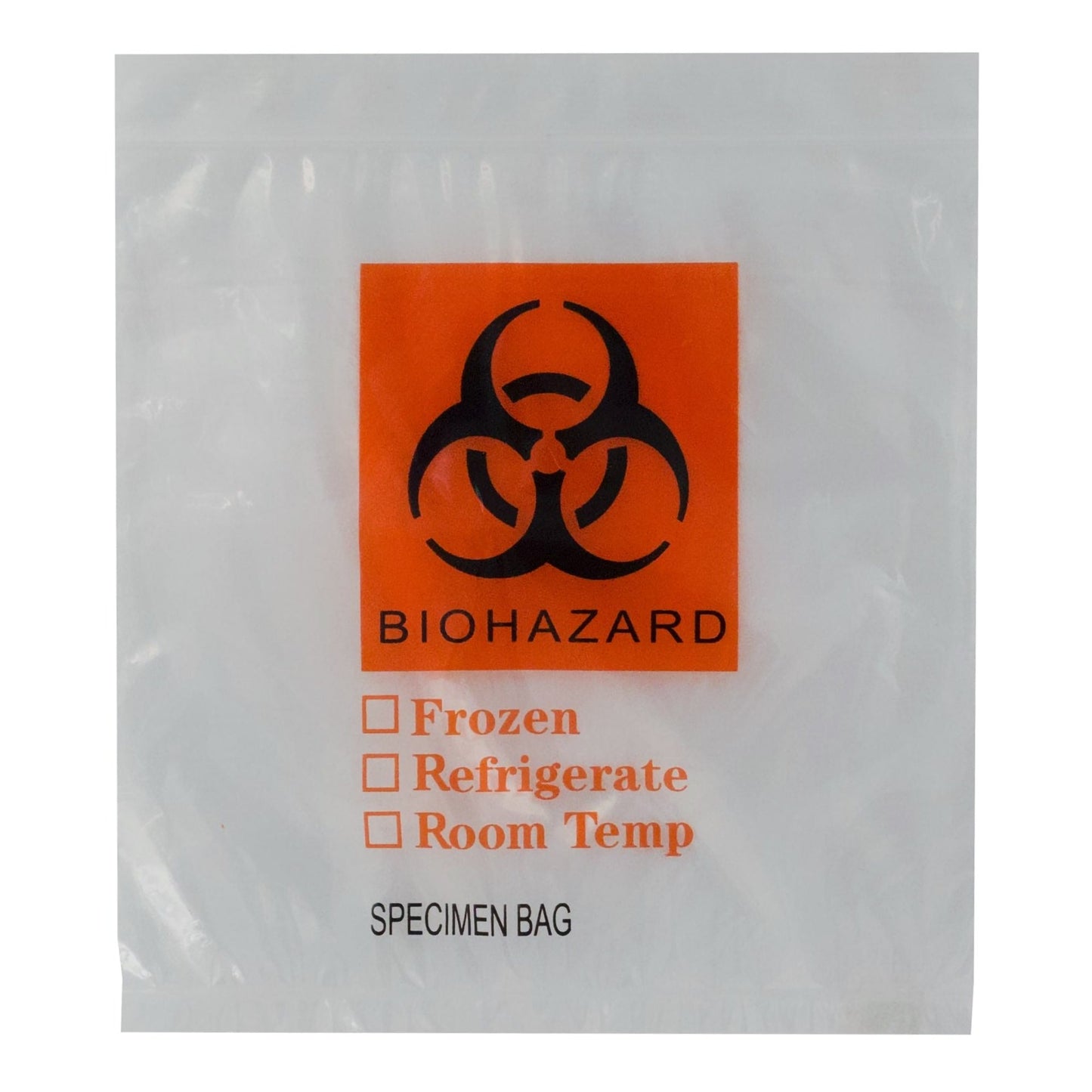 BAG, ZIP-LOCK BIO HAZ TRNSPRT12X15