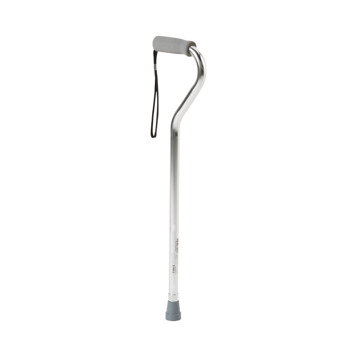 CANE, OFFSET ALUM SILVER