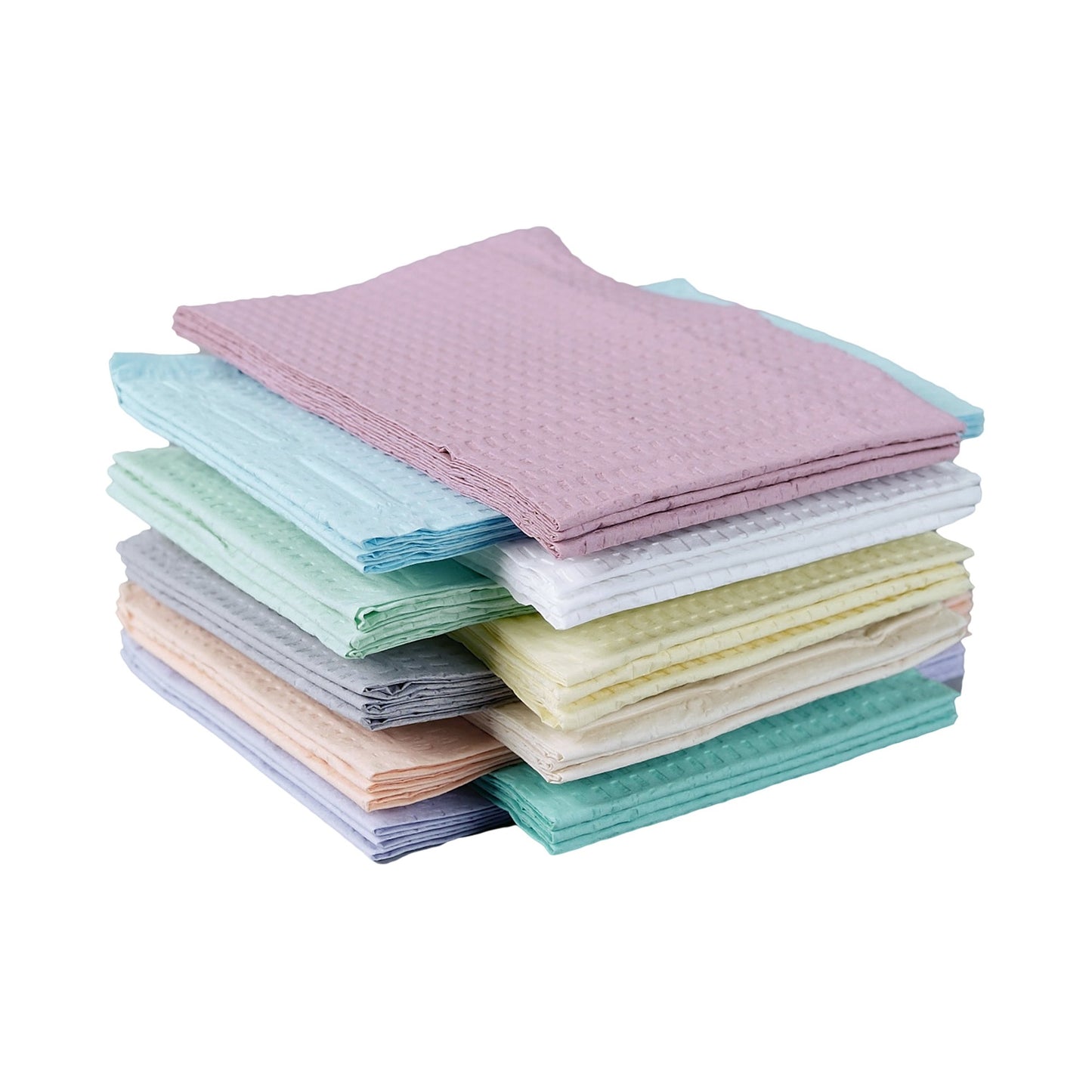 TOWEL, 2PLY WHT 13X18