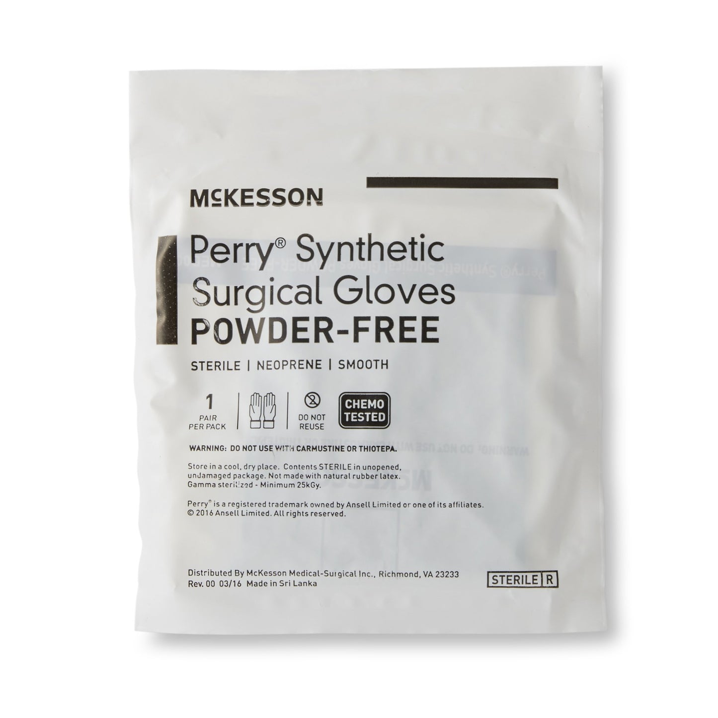GLOVE, SURG NPRN 7.0 STR2 SMTHCHEMO