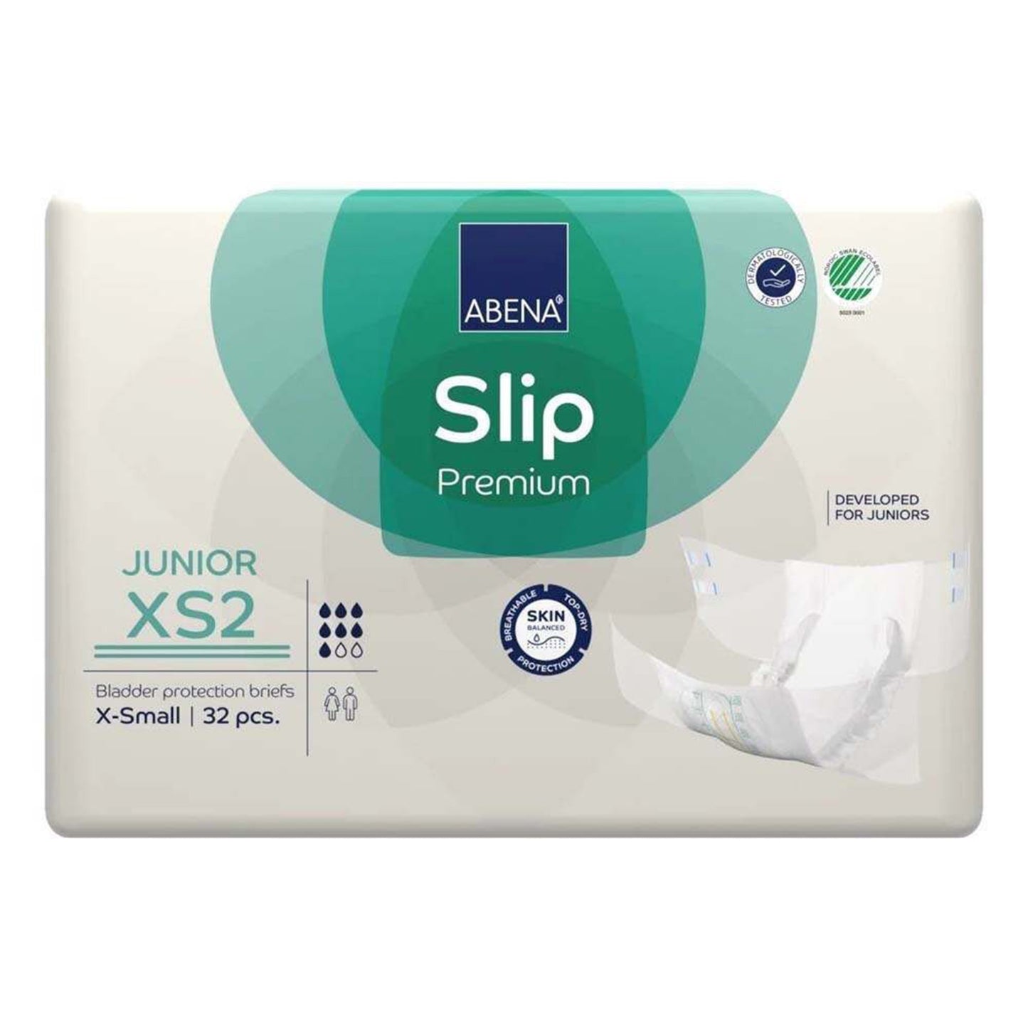 BRIEF, INCONT ABENA SLIP PREMJUNIOR XS2 XSM