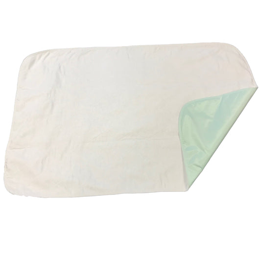 UNDERPAD, INCONT RUSBL POLY VNYL GRN 34"X36"