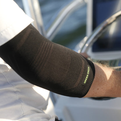 SLEEVE, ELBOW COMPRSN INFUSEDBLK SM/MED