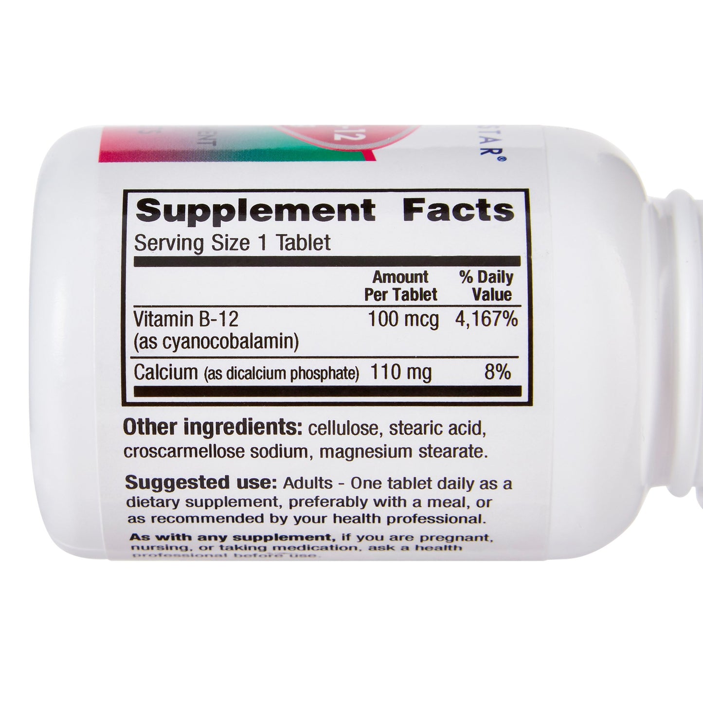 VITAMIN B-12, TAB 100MCG