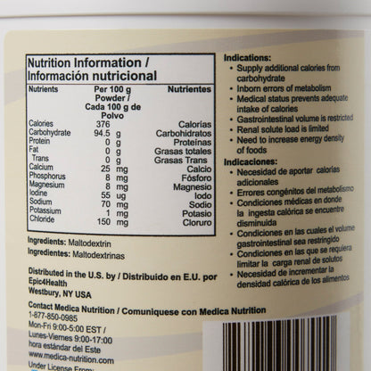 POWDER, SOLCARB CARBOHYD 454GMJAR