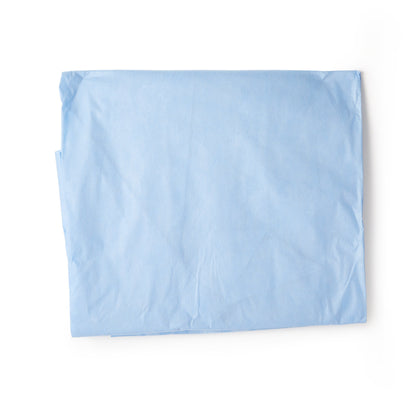 GOWN EXAM XL BLU50/CS SEWN SHOULDER