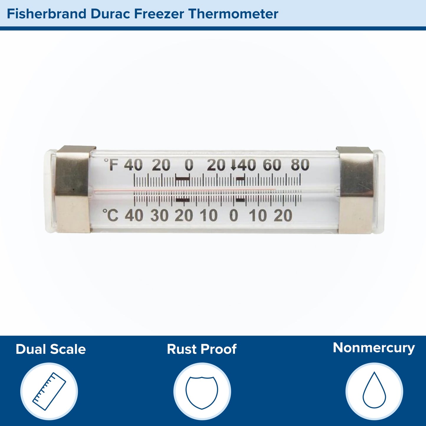 THERMOMETER, REFRIGERATOR/FREEZER DURAC