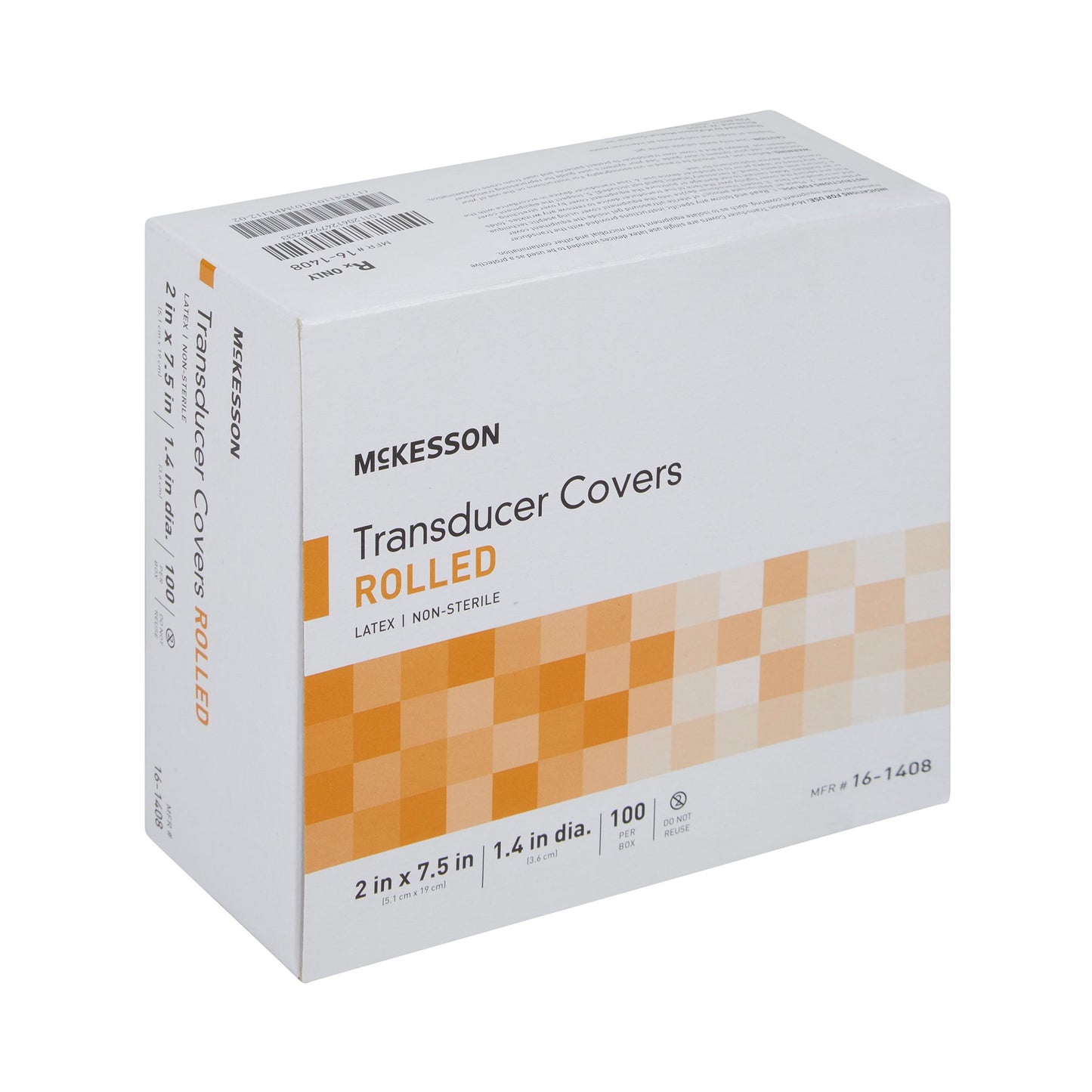 COVER, TRANSDUCER LATEX N/S 1.4"X7.5"