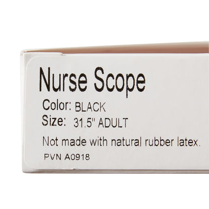 STETHOSCOPE, NURSE BLKMGM01