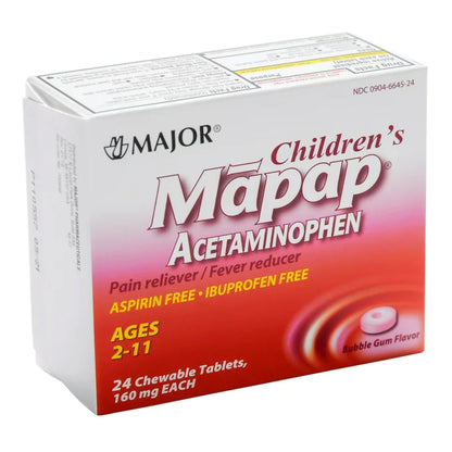 MAPAP, TAB CHEW 160MG