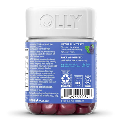 OLLY, GUMMY SLEEP ZEN XS BLK BERRY