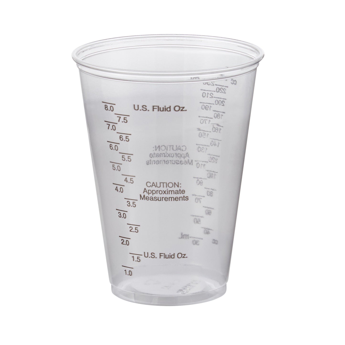 CUP, DRINK GRAD PET PLAS MED 10OZ
