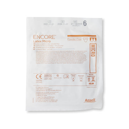 GLOVE, SURG LTX 6.0 STR2 SMTH