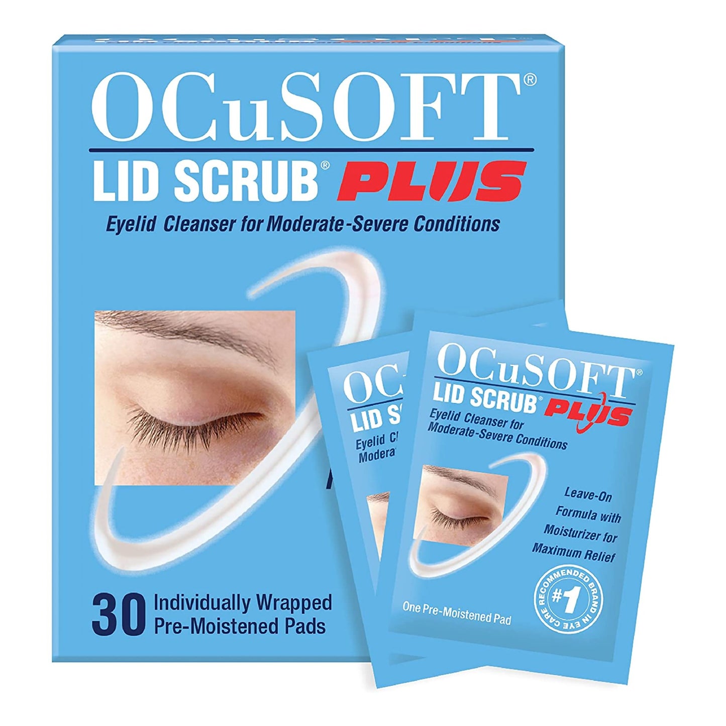 OCUSOFT LID SCRUB PLUS, PAD