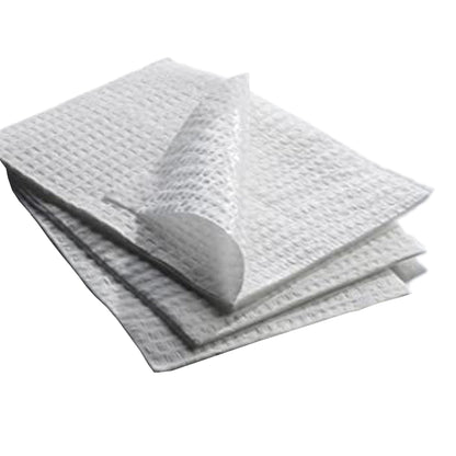 TOWEL, PLASBK PLY WHT 13 1/2"X18"
