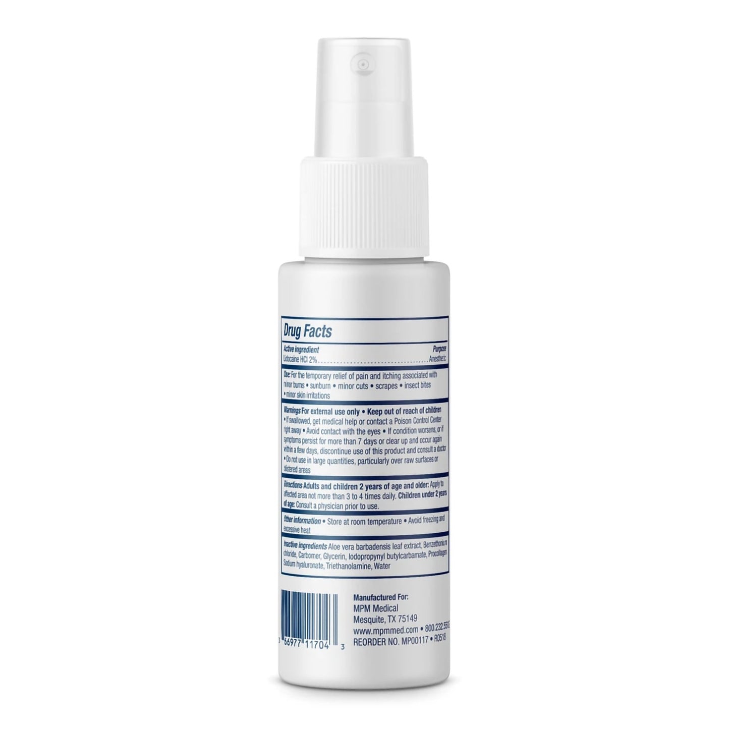 SPRAY, HYDROGEL-LIDO 2% 4OZ