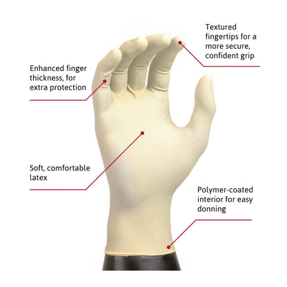 GLOVE, EXAM LTX XL N/S