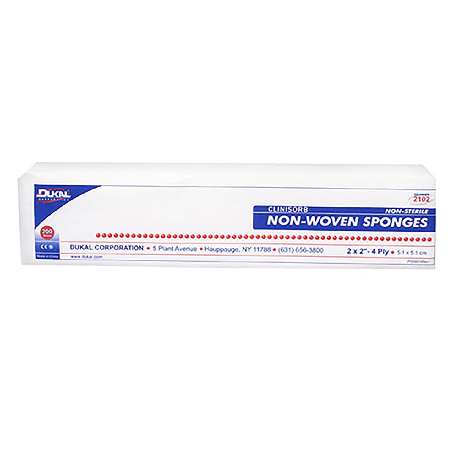 SPONGE, GAUZE N/WVN 2"X2"