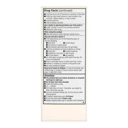 IBUPROFEN, SUSPN ORAL FT CHLDBERRY 4OZ