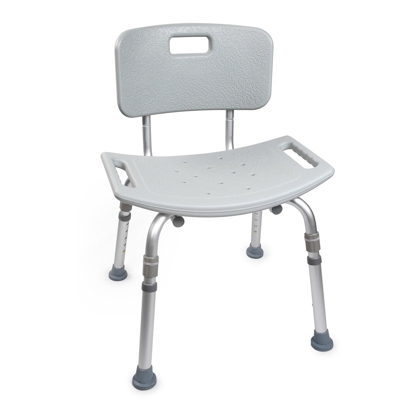 BENCH, BATH W/BCK ADJ ALUM FRAME 300LBS