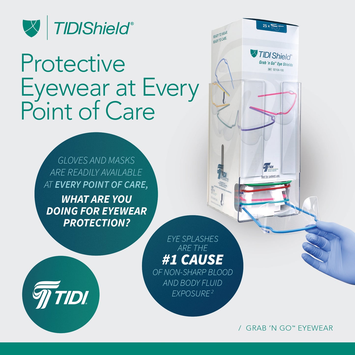 SHIELD, EYE DISP TIDISHIELD