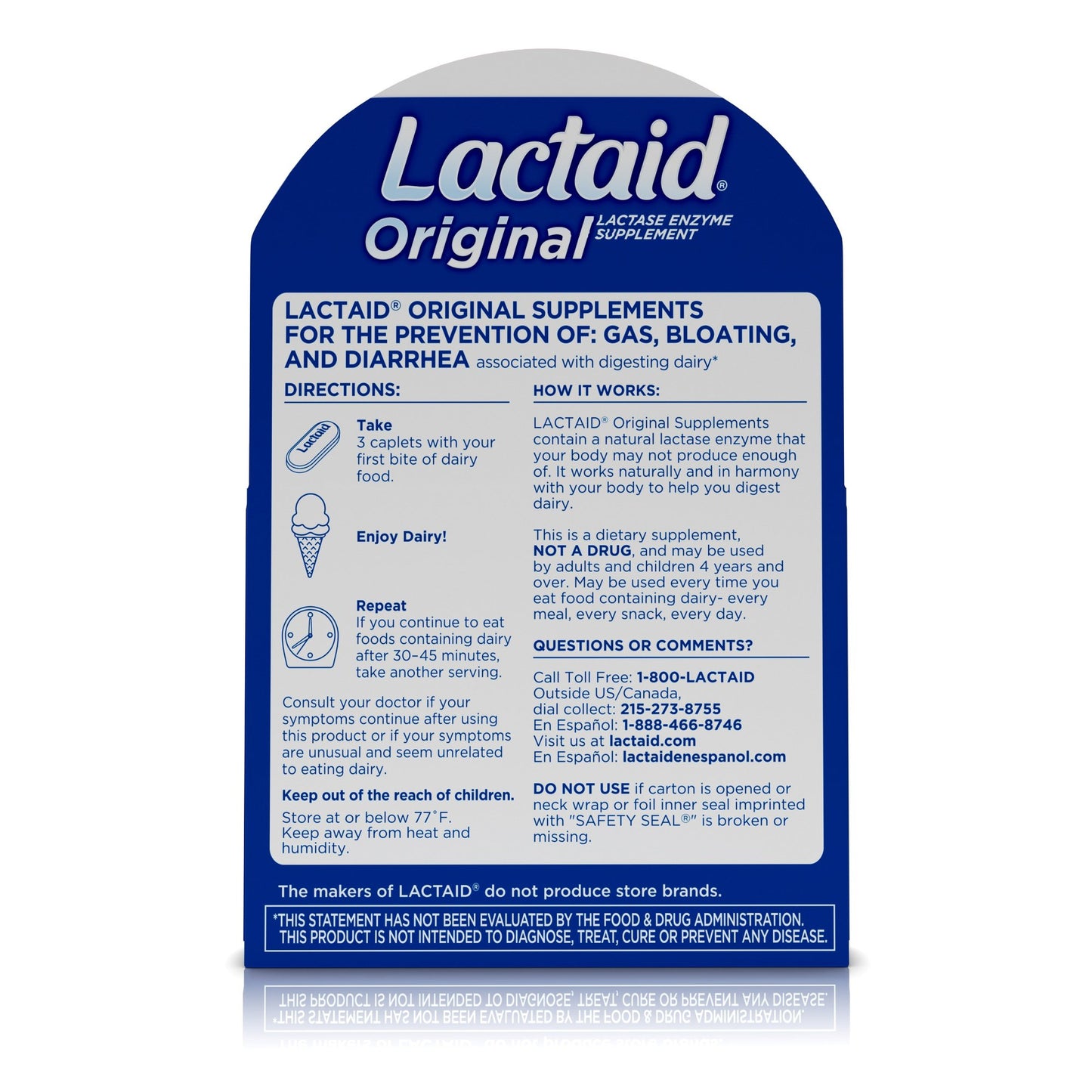 LACTAID, TAB 3300U