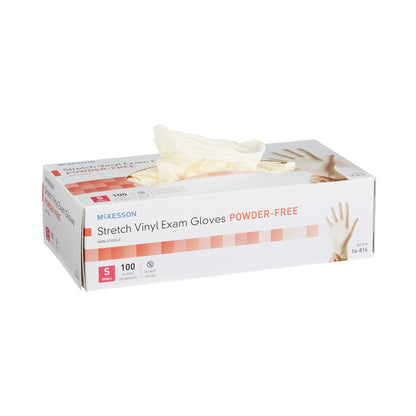 GLOVE, EXAM VNYLSTRCH SM N/S