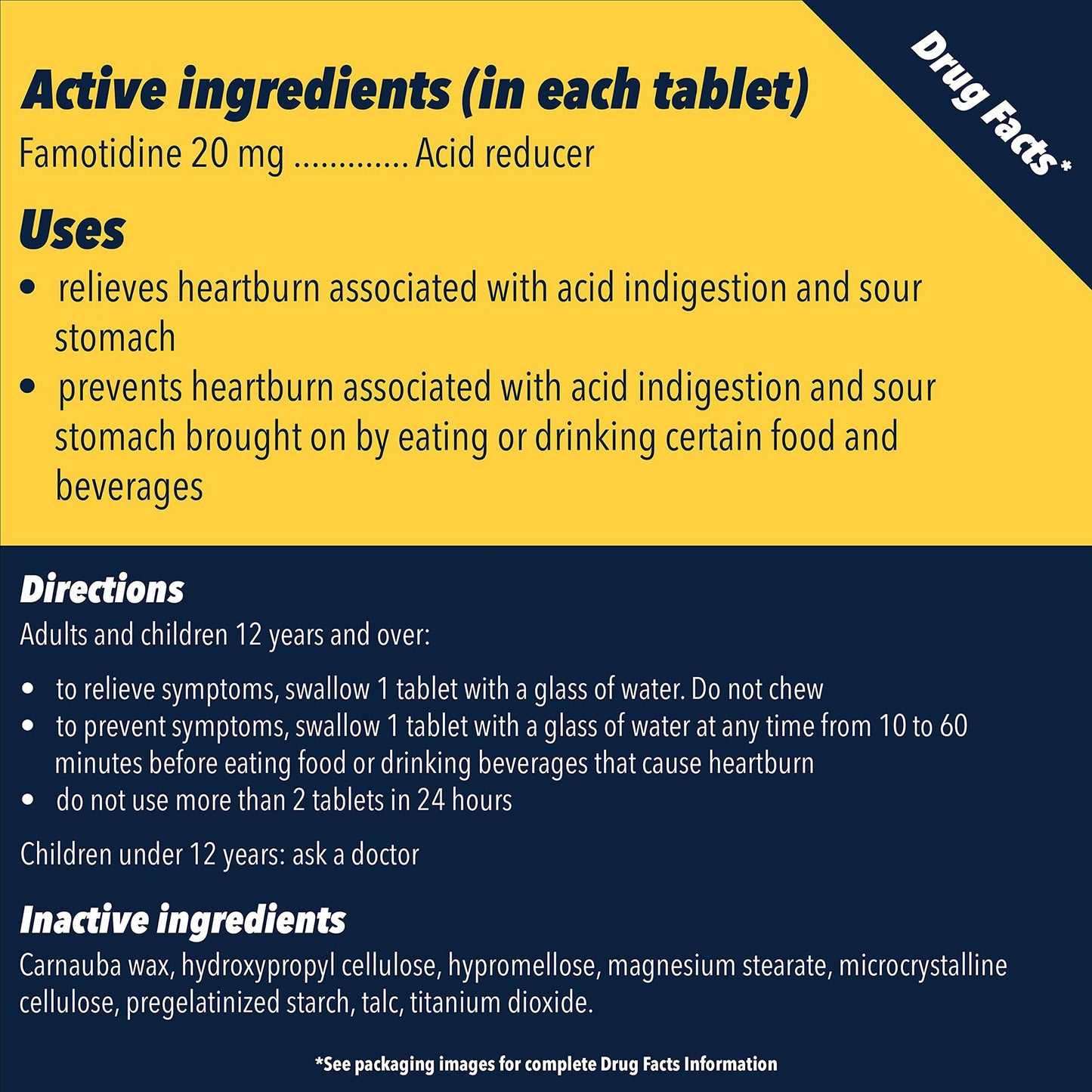 PEPCID AC, TAB MAXIMUM STRENGTH 20MG