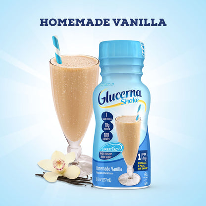 GLUCERNA SHAKE, RTD HOMEMADE VAN 8OZ BTL