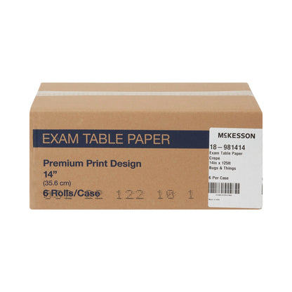 PAPER, TABLE CREPE BUGS PRNT 14"X125'