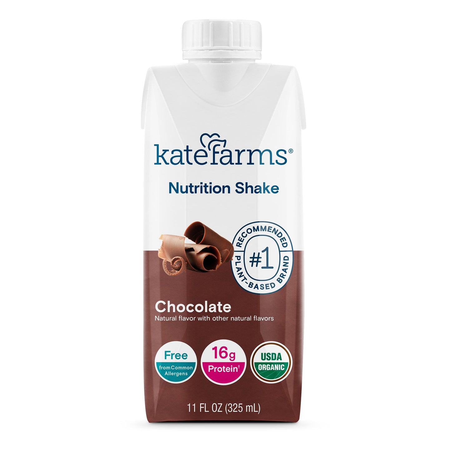 SHAKE, NUTRITION KATE FARMS CHOCOLATE 11FL OZ 325ML