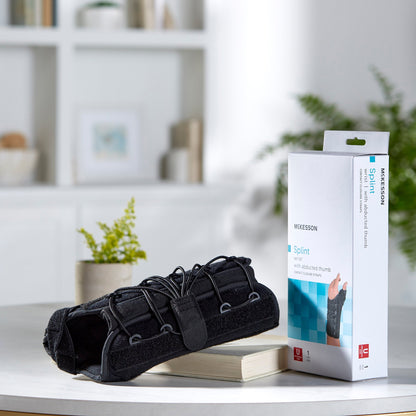 WRIST SPLINT, W/ABDUCTED THUMBLT UNIVERSAL 10"