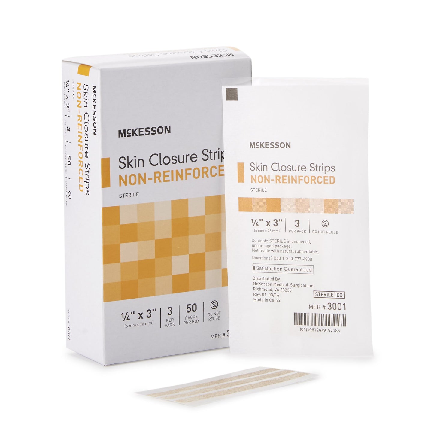 CLOSURE, SKIN FLEX LF TAN 1/4X3"