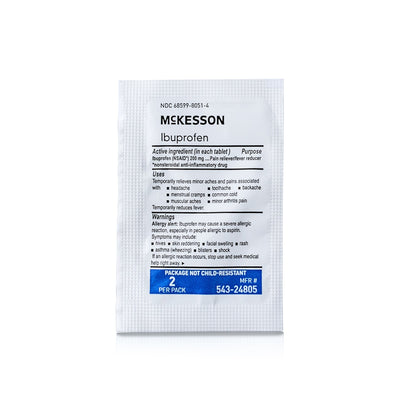 IBUPROFEN, TAB 200MG UD 200X2X 12BX/CS)