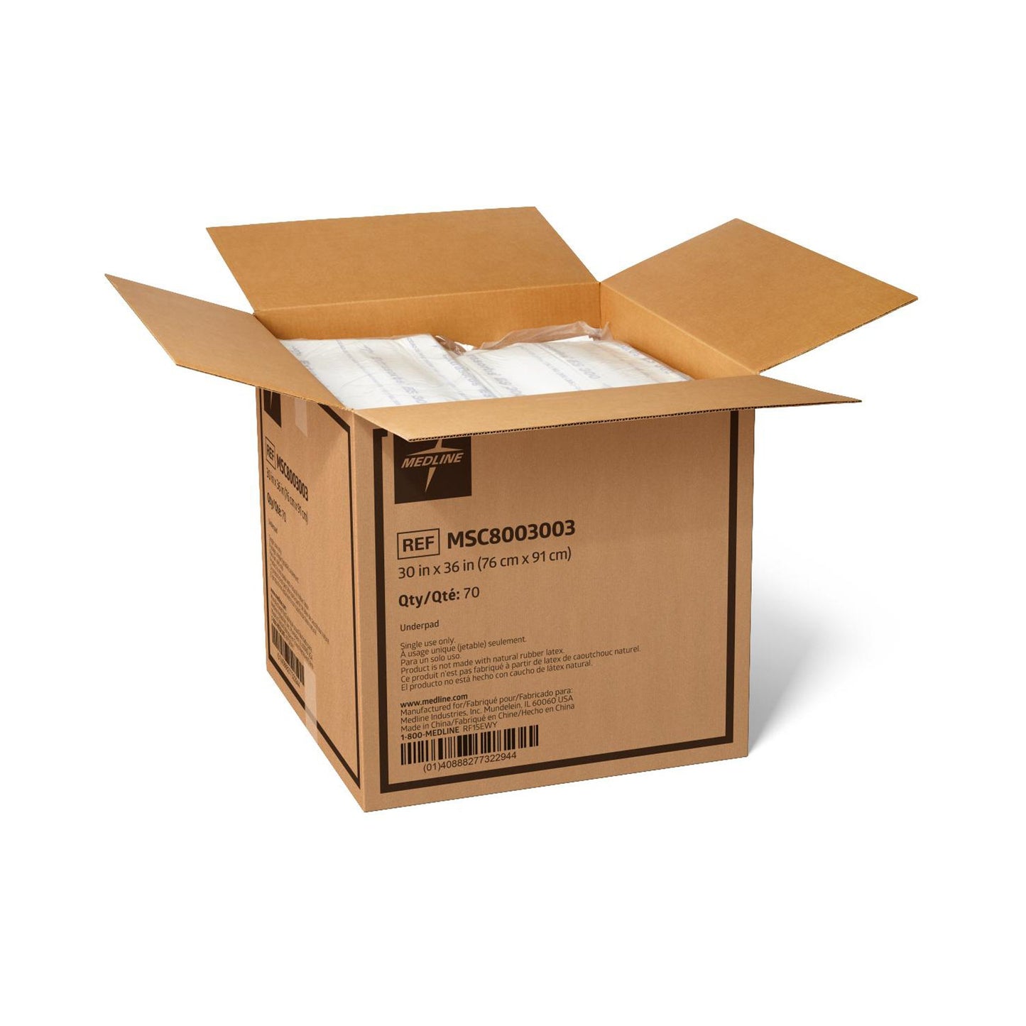 UNDERPAD, DRYPAD EXTRASORB EXTRA STRENGTH 30"X36"