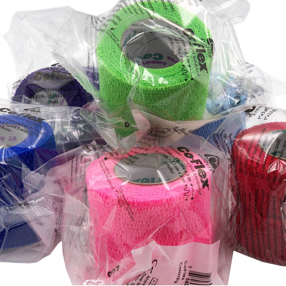 BANDAGE, COFLEX ASST 1 1/2"X5YDS