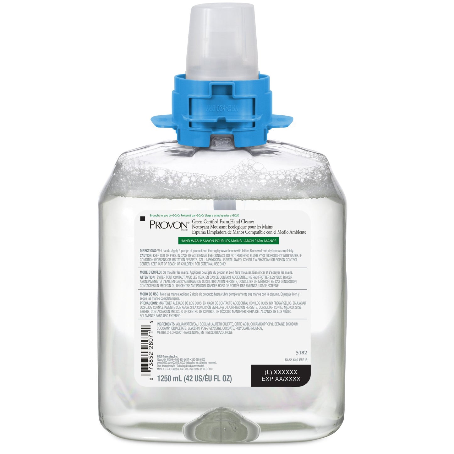 CLEANER, HAND FOAM 1250ML