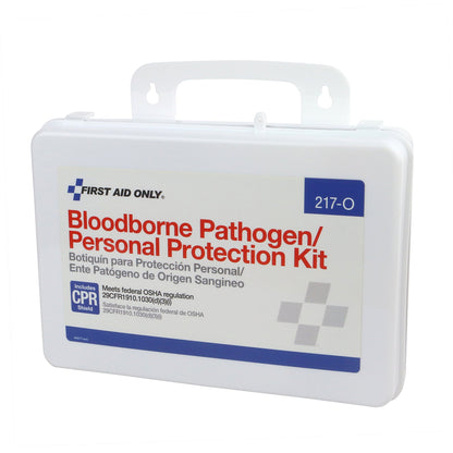SPILL KIT, CLEANUP W/PERSON PROTECT/BBP/CPR SHIELD
