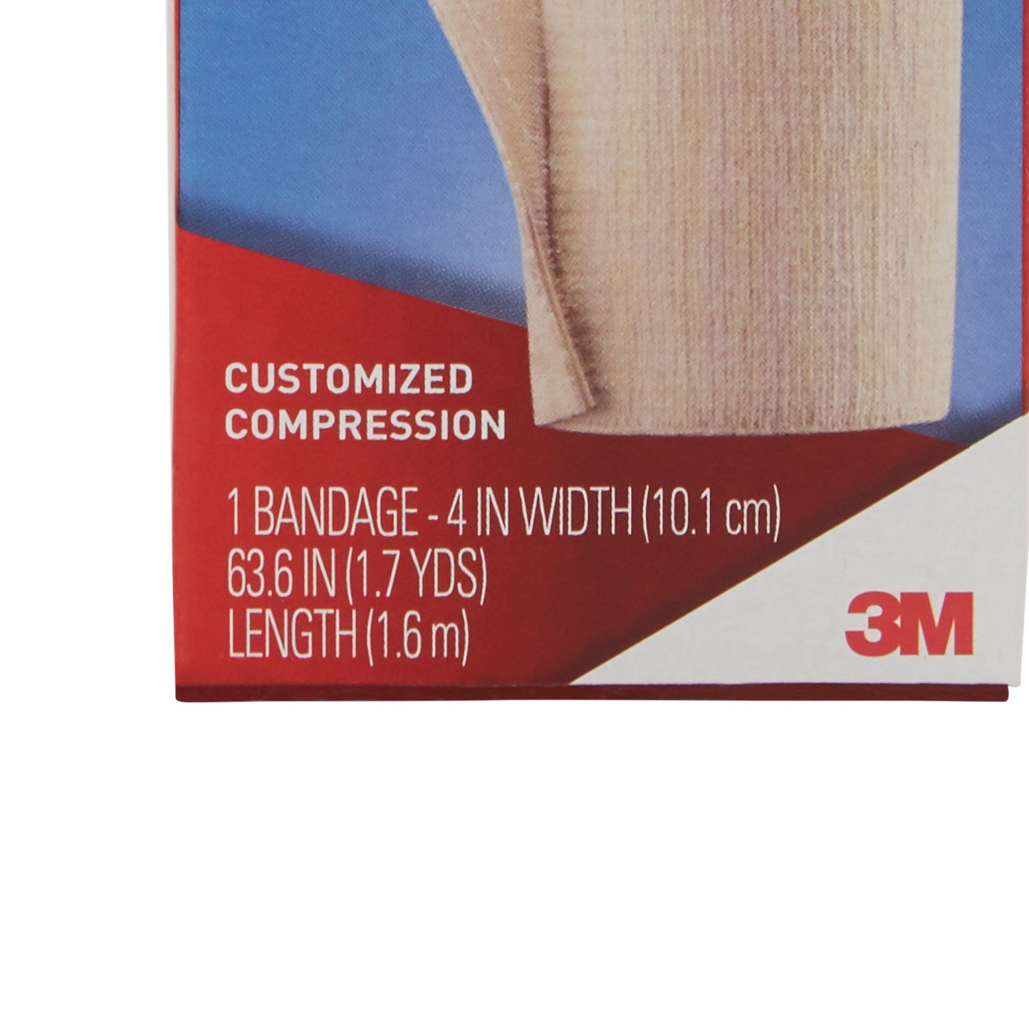 BANDAGE, ACE VELCRO HOOK/LOOPBANDAGE 4"