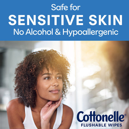 WIPE, WET COTTONELLE FRESH CARE FLUSHABLE