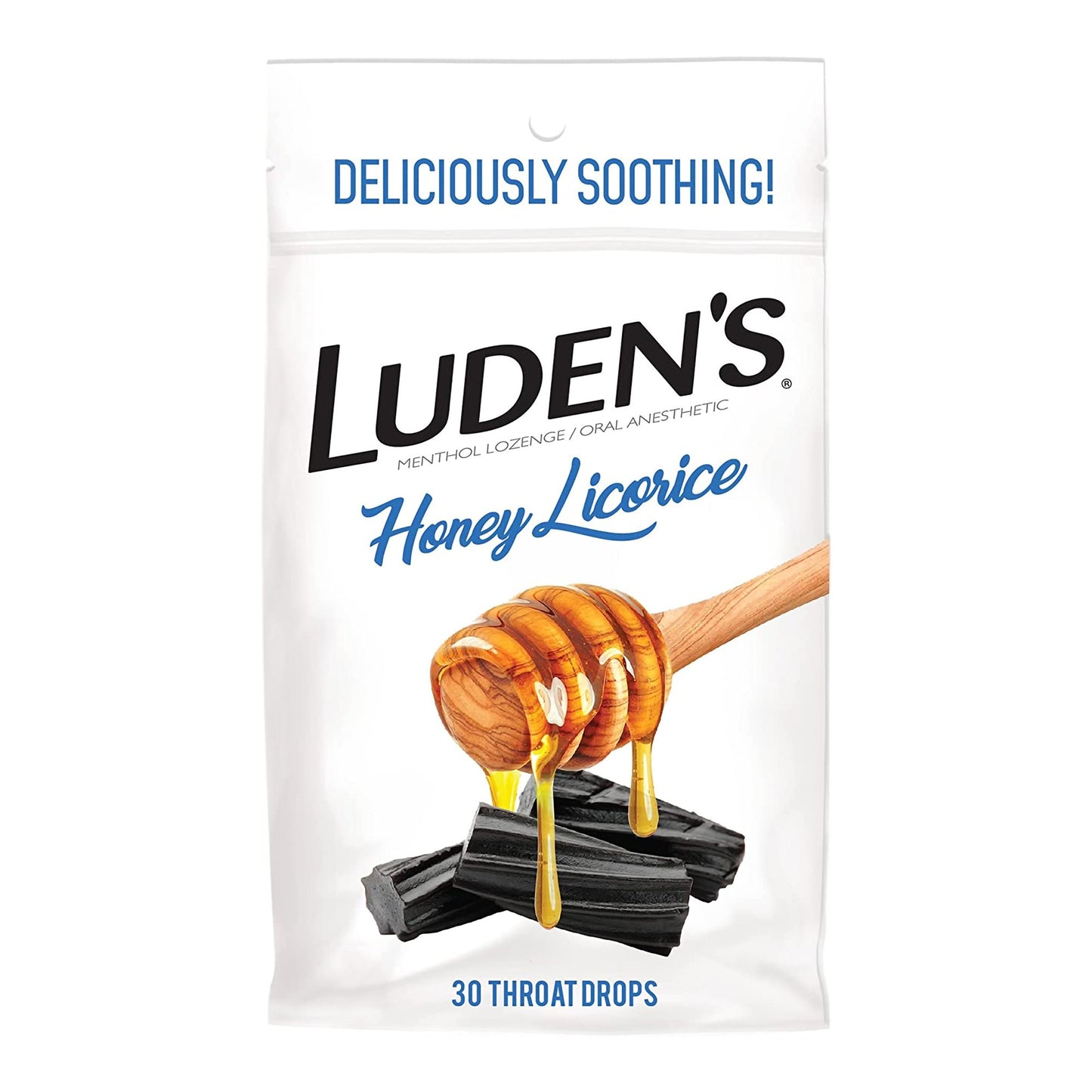 LUDENS THROAT, LOZ HONEY LICORICE