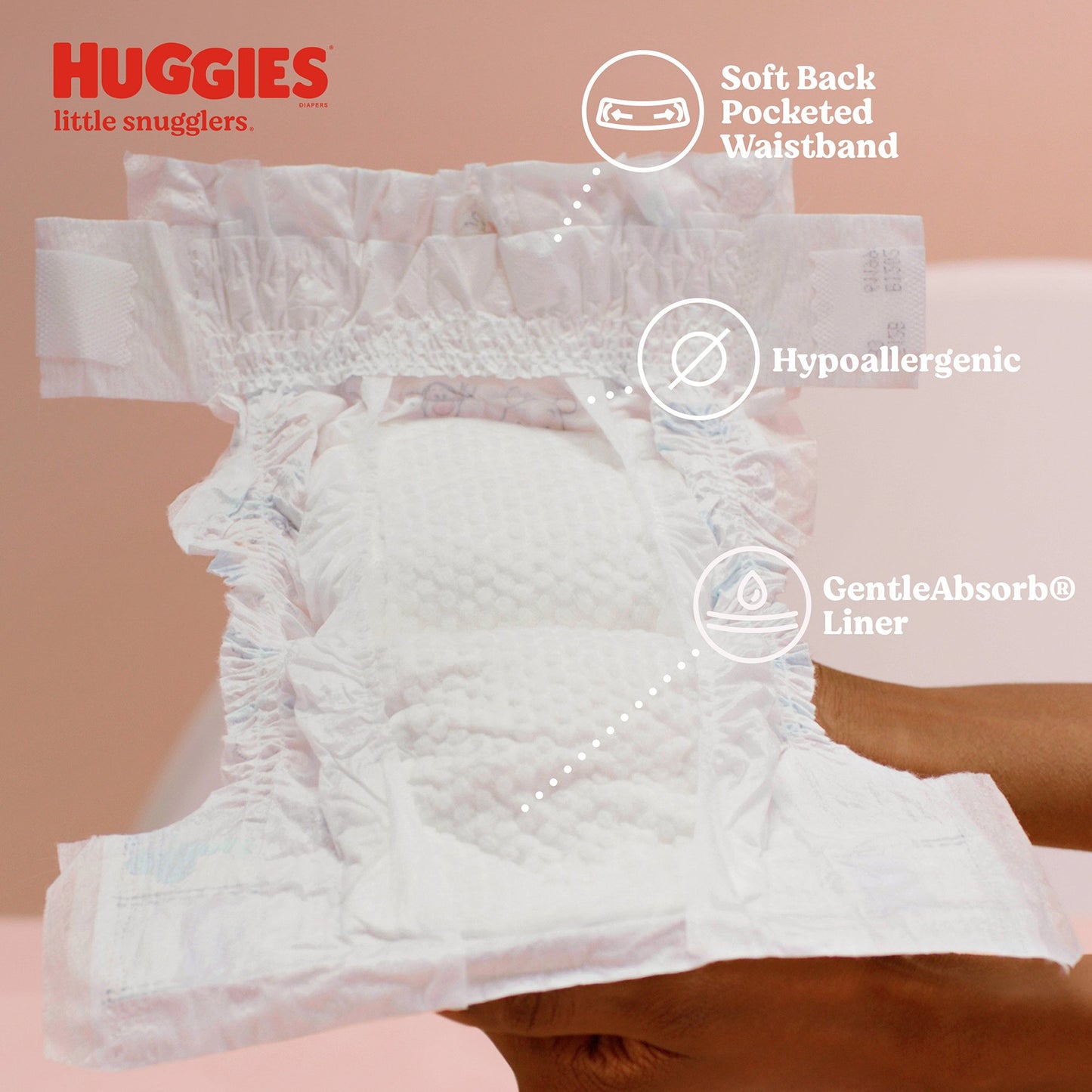 DIAPER, HUGGIES LITTLE SNUGGLERS PREEMIE