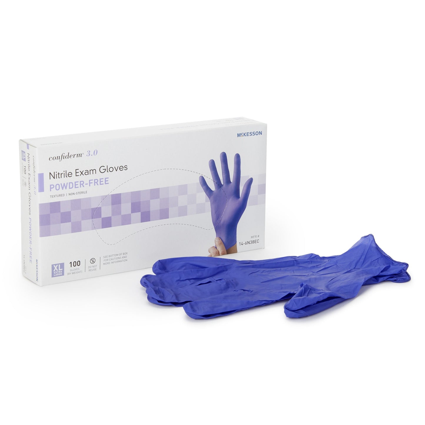 GLOVE, EXAM NTRL XL N/S 3.0