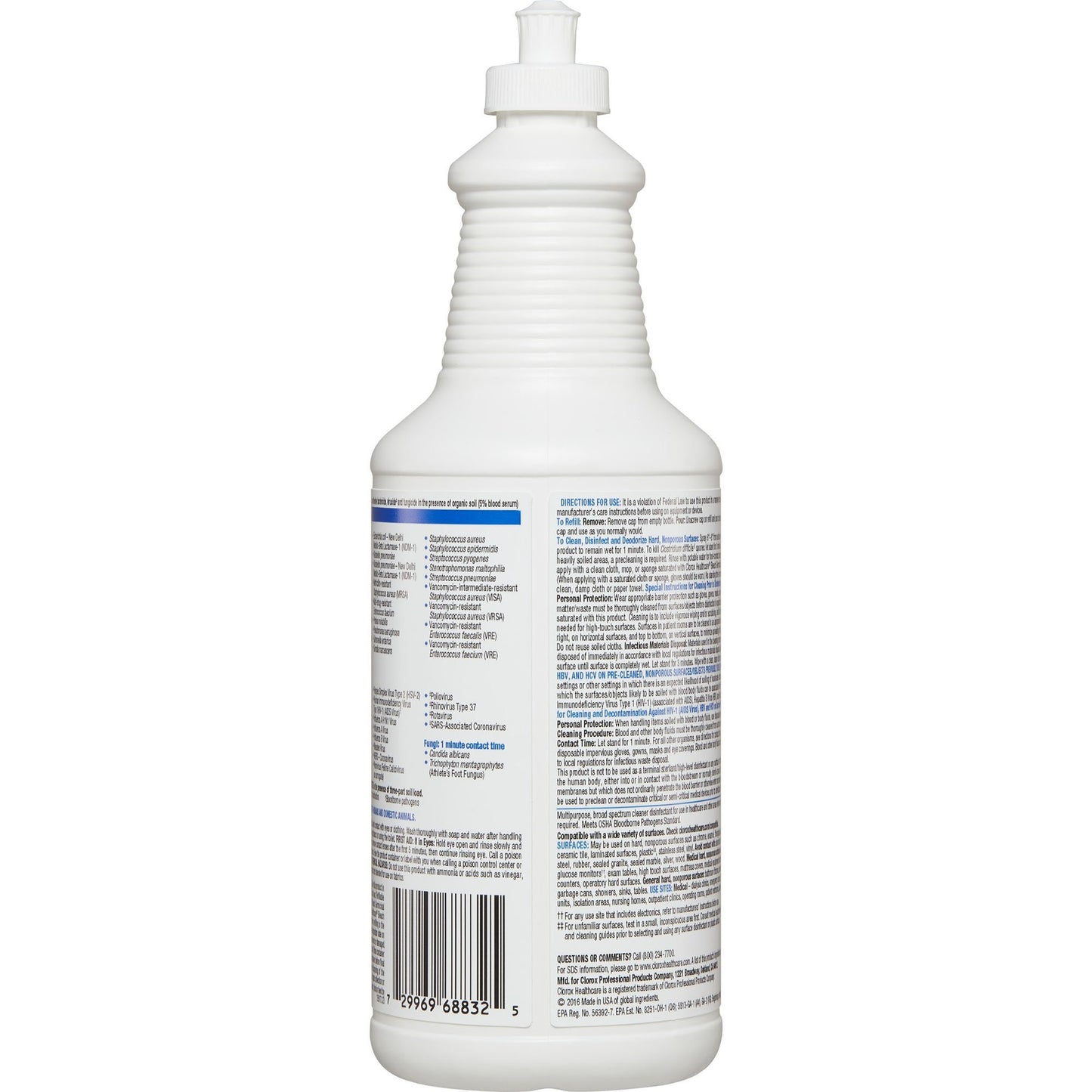 CLEANER, CLOROX DISPATCH DISINF PUSH/PULL 32OZ