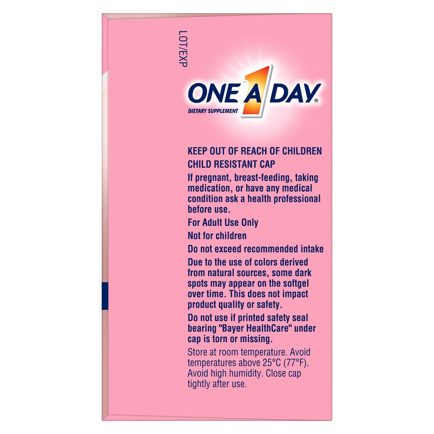 ONE-A-DAY, SGEL PRENATAL ADV MULTIVITAMIN