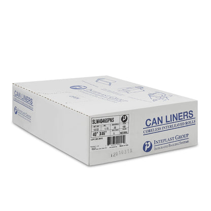LINER, CAN CLR 1.15MIL 40"X46"40-45GL