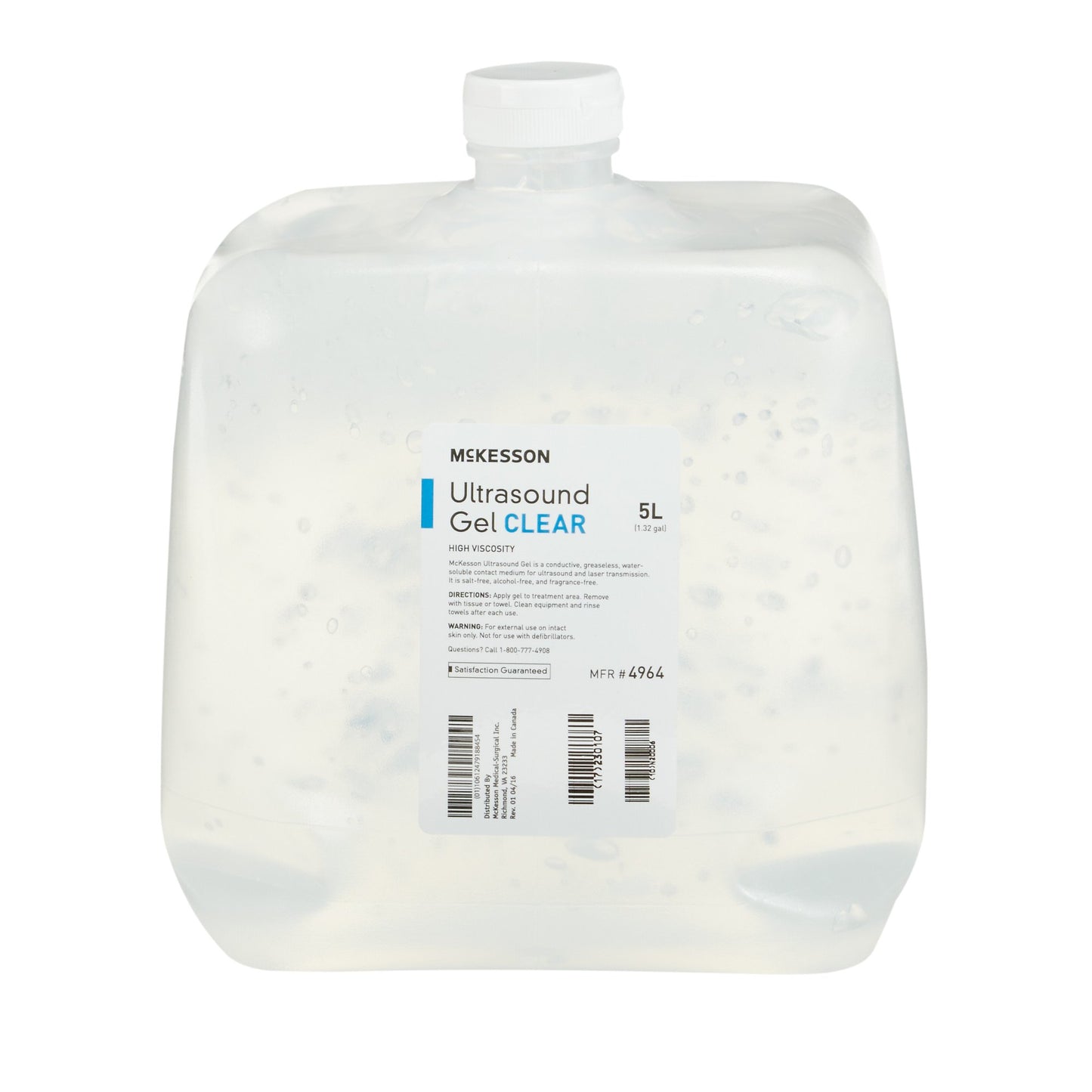 GEL, ULTRASOUND CLR 5L
