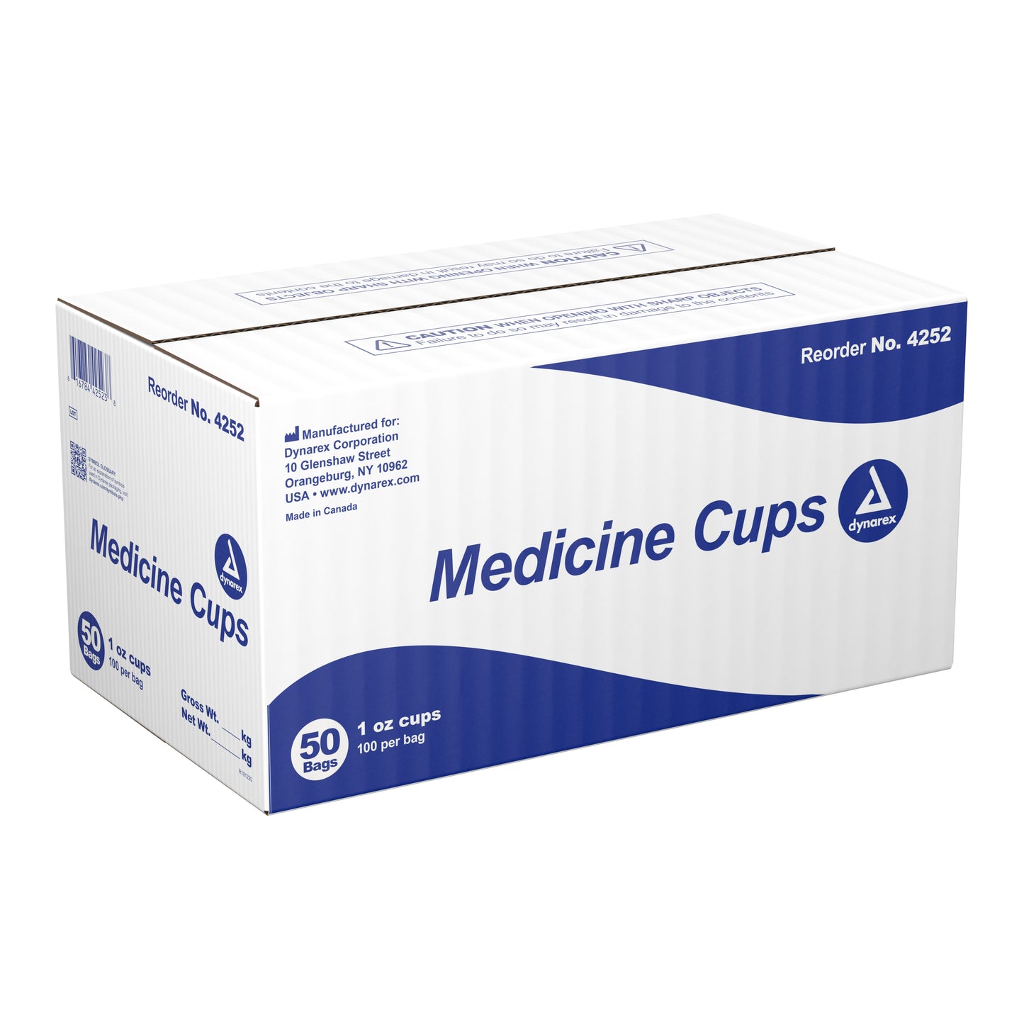 CUP, MEDICINE GRADUATED 1OZ