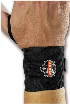WRIST WRAP, WRAP W/THUMB LOOPBLK LG-XLG